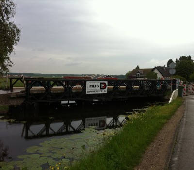 Aanleg vispassage bij poldergemaal