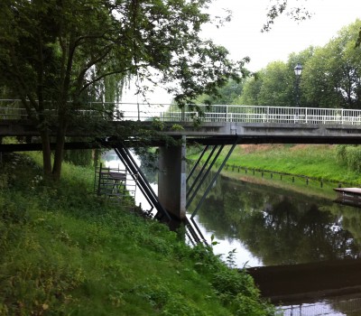 Constructieve noodmaatregelen fiets-, voetgangersbrug