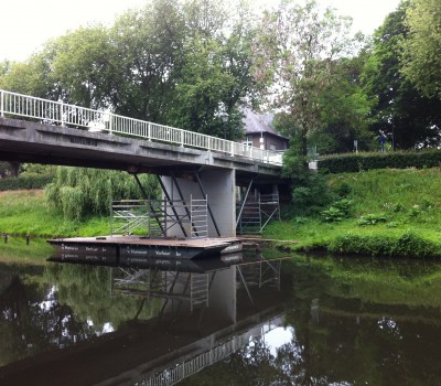 Constructieve noodmaatregelen fiets-, voetgangersbrug