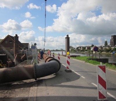 Voorbereiding restauratie historisch gemaal inclusief ompompvoorziening