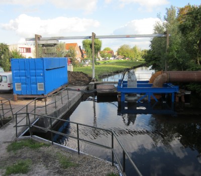 Voorbereiding restauratie historisch gemaal inclusief ompompvoorziening