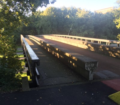 Inspectie verkeersbrug